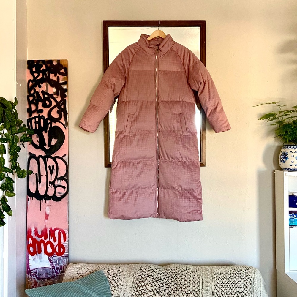 QED London Long Pink Puffer